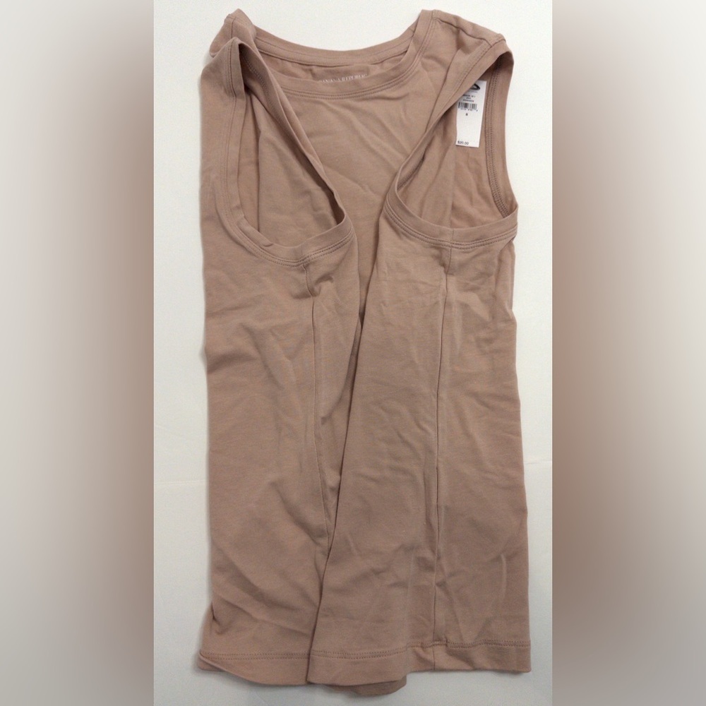 NWT Banana Republic Timeless Tank Fresco Rose Pink Size S - Picture 5 of 8